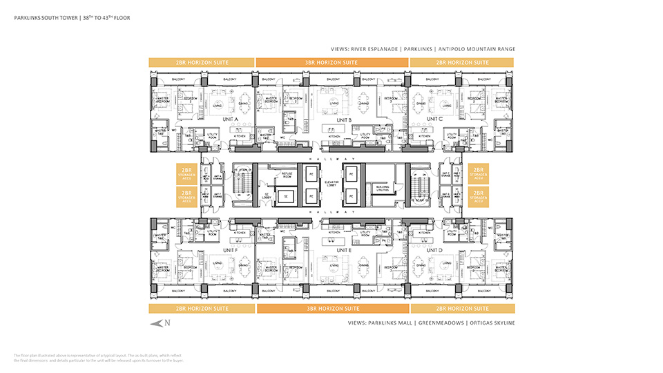 Parklinks South Tower - Floor Plans - 102919-16